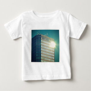 Square Photo - Sun on a Building Baby T-Shirt