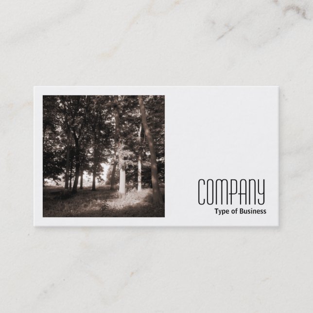 Square Photo (v2) - Edge of the Woods Business Card (Front)