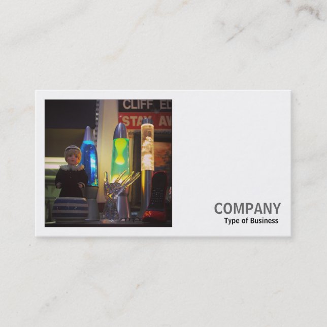 Square Photo (v2) - Flea Market - Still-life Business Card (Front)