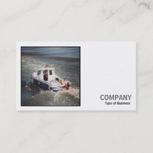 Square Photo (v2) - Motor Boat Business Card