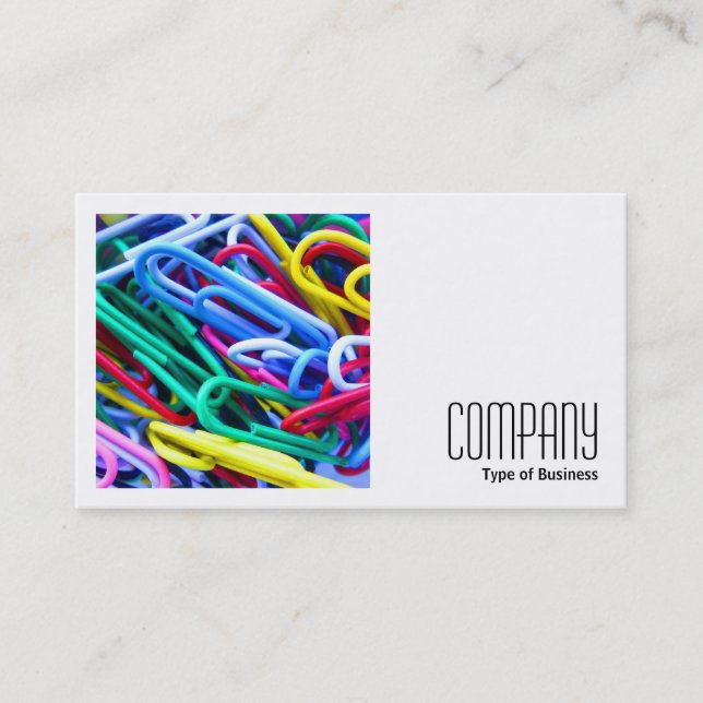 Square Photo (v2) - Project Paperclip Business Card (Front)