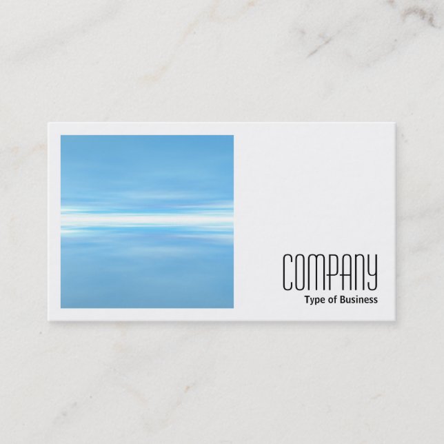 Square Photo (v2) - Reflections Business Card (Front)