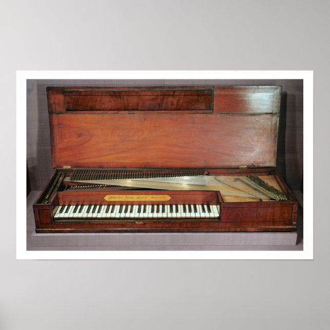 Square piano, 1767 (photo) poster (Front)