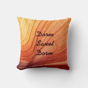 Square Pillow Dorm Sweet Dorm and Name