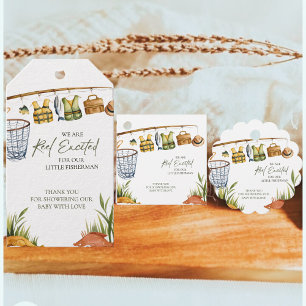 Square Reel Exciting Baby Shower Thank You Favour Tags