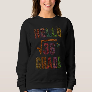 Square Root 36 Hello 6th Grade Math Stud Teacher S Sweatshirt