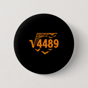 Square Root 4489 Funny Halloween Meme 67 Math Teac 6 Cm Round Badge