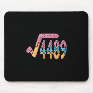 Square Root 4489 Ice Cream Slang Math 67 Six Seven Mouse Mat