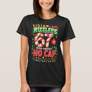 Square Root 4489 Six Seven Christmas Funny 67 Meme T-Shirt