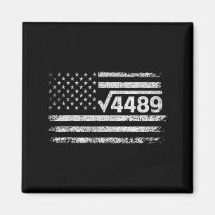 Square Root 4489 Slang Math Teacher Six Seven 6 7 Magnet