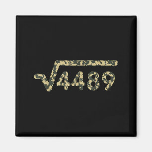 Square Root 4489 Slang Math Teacher Six Seven 6 7 Magnet