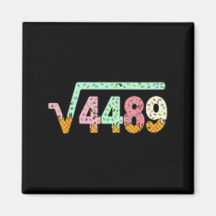Square Root 4489 Slang Math Teacher Six Seven 6 7 Magnet