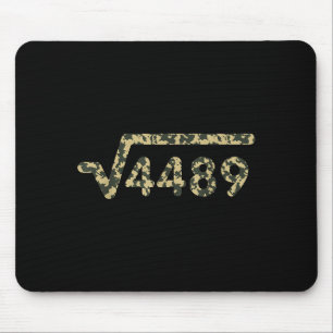 Square Root 4489 Slang Math Teacher Six Seven 6 7  Mouse Mat