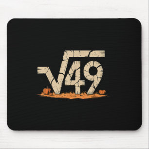 Square Root 67 Meme 6 7 Gen Alpha Halloween Six Se Mouse Mat
