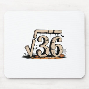Square Root 67 Meme 6 7 Gen Alpha Halloween Six Se Mouse Mat