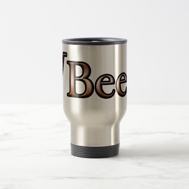 Square Root Beer Travel Mug (Center)