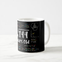 Square Root of 144 12th Birthday 12 Year Old Gifts
