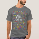 Square Root Of 144 12th Birthday Gift T-Shirt<br><div class="desc">Square Root Of 144 12th Birthday Gift .Check out our Math t shirts selection for the very best in unique or custom,  handmade pieces from our clothing shops.</div>