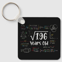 Square Root of 196 14th Birthday 14 Year Old Gifts