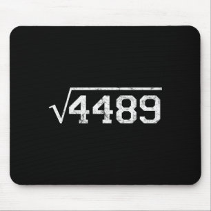 Square Root Of 4489 Slang Math Teacher Six Seven 6 Mouse Mat