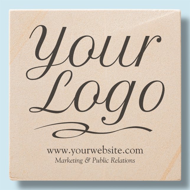 Square Sandstone Personalised Coaster Company Logo (MISOOK Square Sandstone Coaster with Logo for Business)