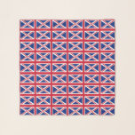 Square Scarf with flag of United Kingdom<br><div class="desc">Add a touch of British pride to your wardrobe with our exclusive square scarf featuring the flag of the United Kingdom! Crafted with meticulous attention to detail, this square scarf is more than just a fashionable accessory; it’s a celebration of the UK’s rich heritage and cultural pride. The elegant design...</div>