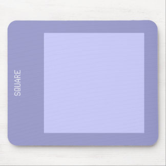 Square - Shades of Blue Grey Mouse Mat