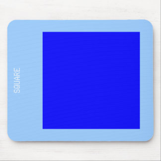 Square - Shades of Blue Mouse Mat