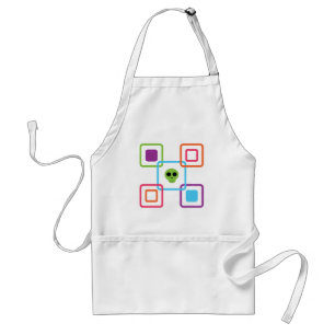Square Skull Standard Apron
