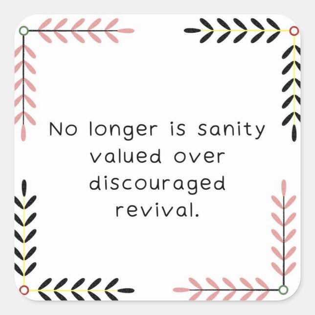 Square Sticker (Front)