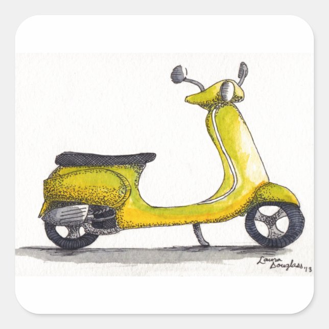   SQUARE STICKER (Front)