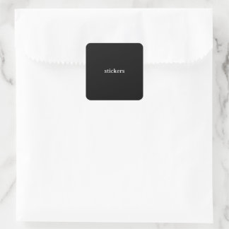 Square Stickers
