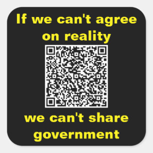 Square Stickers, sheet of six 3 inch stickeSticker Square Sticker