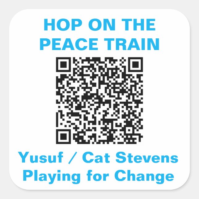 Square Stickers, sheet of six 3 inch stickeSticker Square Sticker (Front)