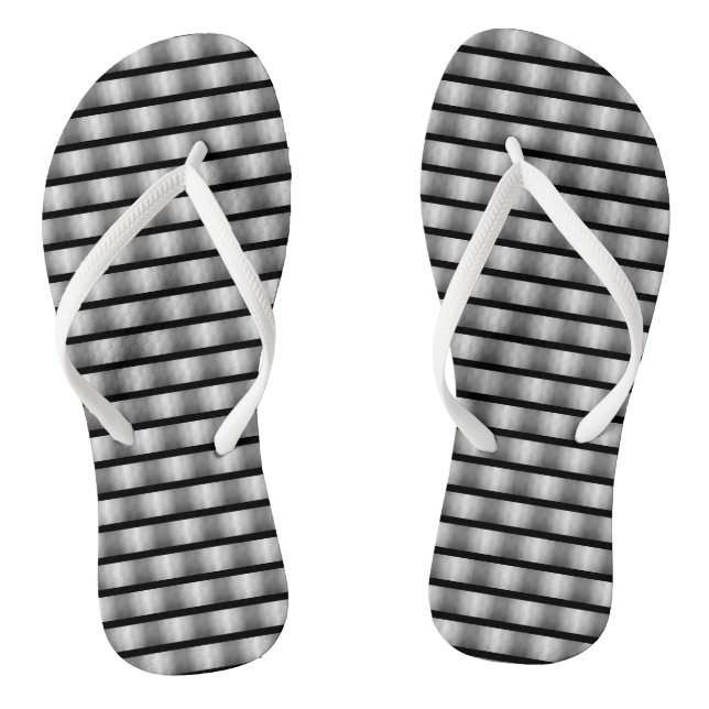 Square style flip flops (Footbed)