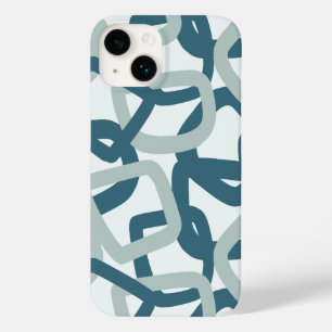 Square Tangle Coastal Calm Case-Mate iPhone 14 Case