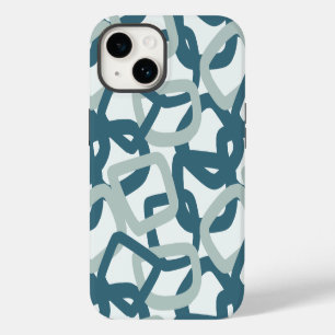 Square Tangle Coastal Calm iPhone 14 Case