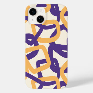 Square Tangle Modern Pop Case-Mate iPhone 14 Case