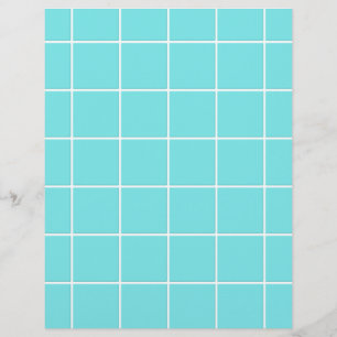 Square Tile Like Check Pattern Flyer