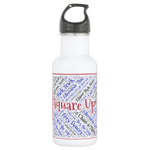 Square Up! 532 Ml Water Bottle