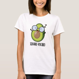 Square-vocado Funny Avocado Puns T-Shirt
