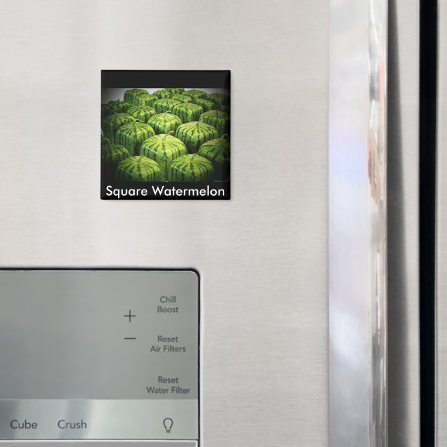 Square Watermelon Magnet (In Situ (Fridge))