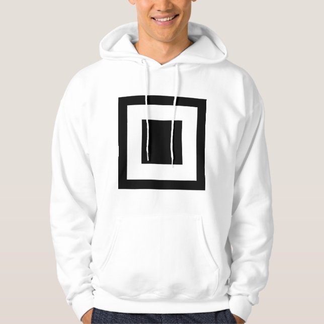 Square Within a Square Hoodie (Front)
