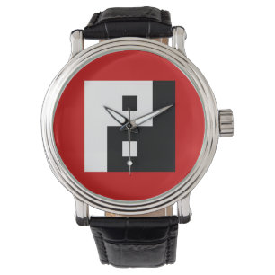 Square Yin Yang Watch