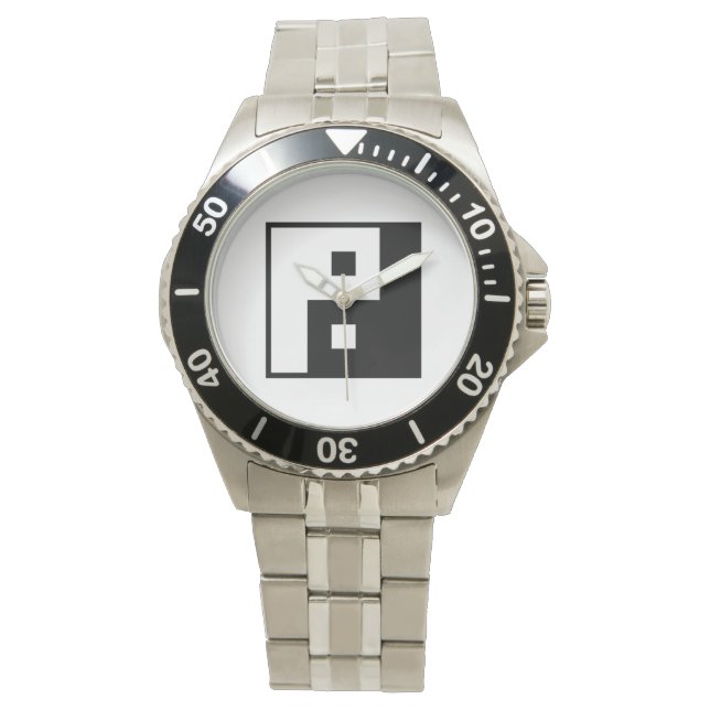 Square Yin Yang Watch (Front)