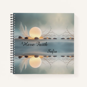 Square Zen Art Journal: Full Wrap Creative Notebook