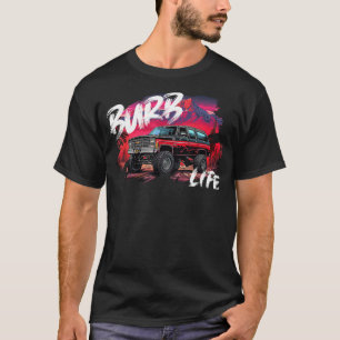 Squarebody Burb Life Truck Squarebody Suburban T-Shirt