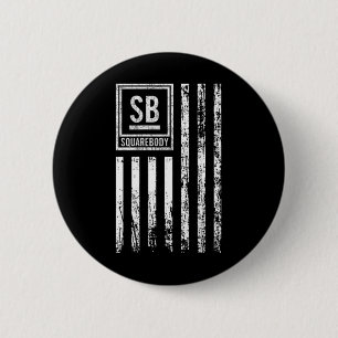 Squarebody Truck C10 Clic Usa Flag Squarebody Nati 6 Cm Round Badge