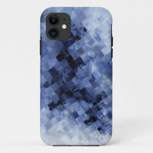 Squared Blue iPhone 11 Case