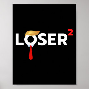 Squared Funny Anti-trump 2024 Nope Not Again Tee S Poster